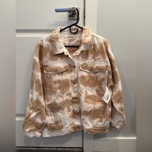 NanaMacs Tie-Dyed Denim Jacket